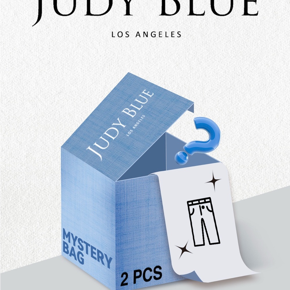 Plus Size Judy Blue Denim Mystery Bag - 2 Pieces